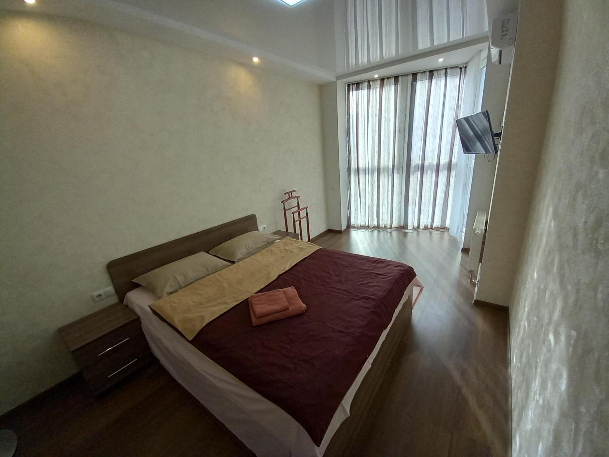 Smart Apartments Drahomanova 2А Kyjev Pokoj fotografie